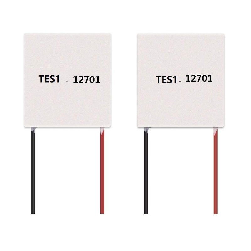 Bolsen 2Pcs TEC1-12701 30x30 Thermoelectric Cooler Peltier of Semiconductor Refrigeration - Image 1